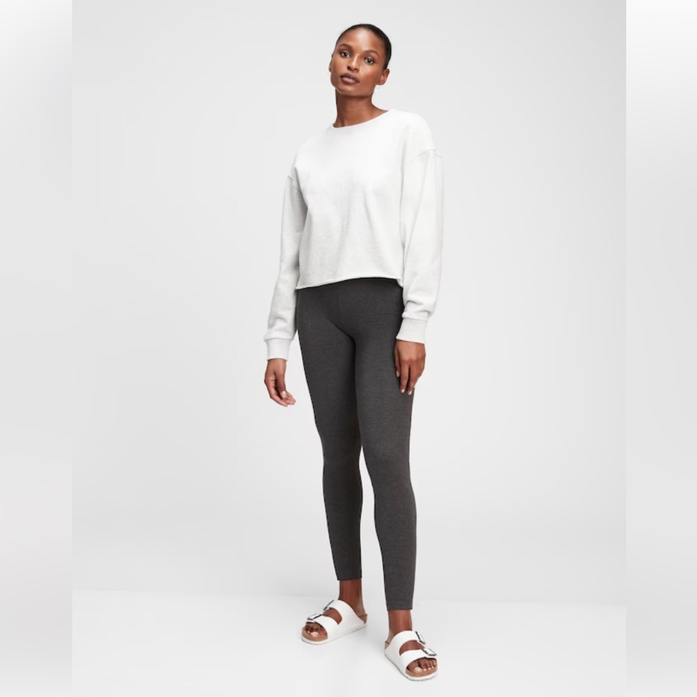 GAP Basic leggings in charcoal grey new with tags size medium